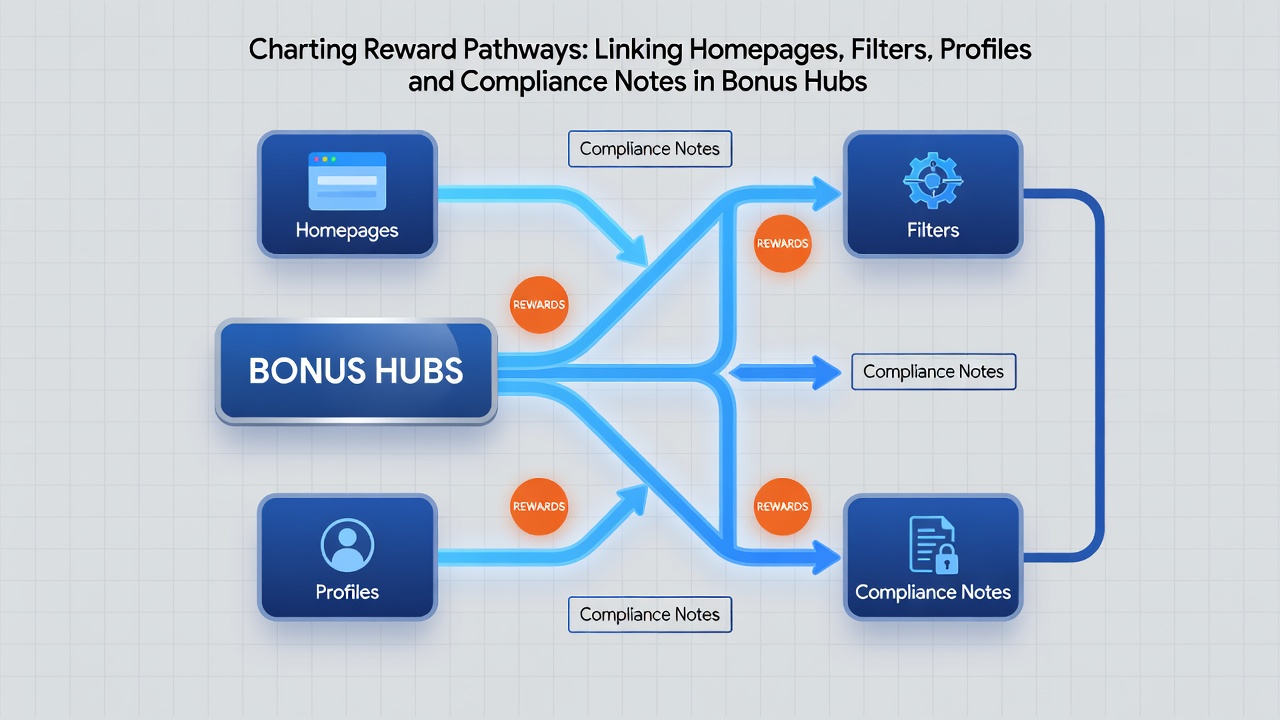 Darstellung von Profilen und Compliance-Notizen in Bonus-Hubs